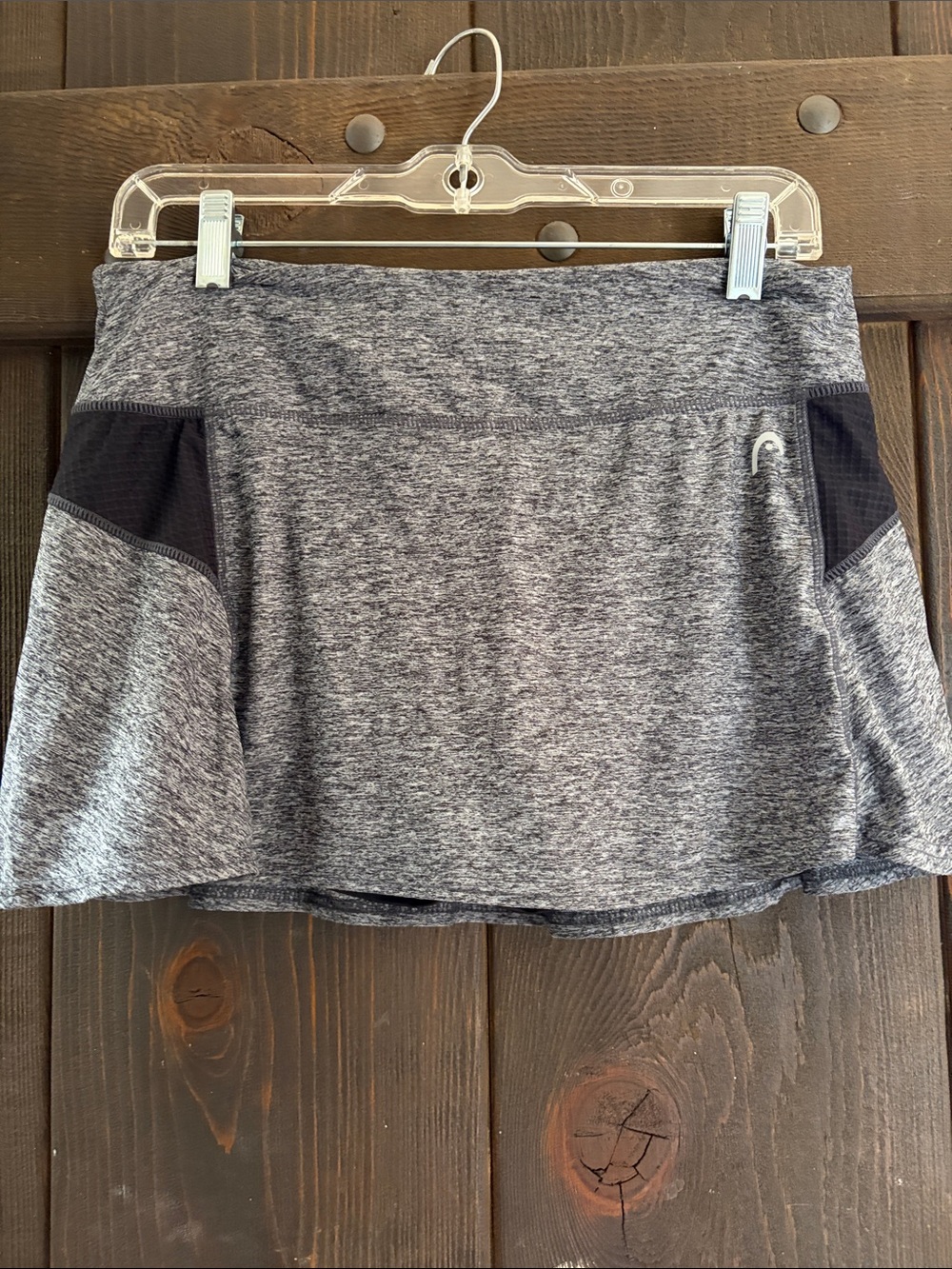 Head Gray and Black Women's Athletic Skort